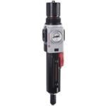 Filtro/Regulador, 1/4  NPT, vaso de policarbonato con guarda, dren automático, 40µ (micrones), rango de ajuste 4 a 145 psi, con manómetro, con alivio, Pmax 145 psi, IMI Norgren.