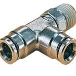 Conector  T  lateral rotable tubo 5/32  rosca 1/8  NPT - Norgren