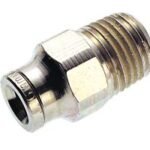 Conector recto tubo 10 mm rosca 1/4  bsp - Norgren