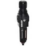 Filtro/Regulador, 1/4  NPT, vaso metálico largo, dren automático, 40µ (micrones), rango de ajuste 4 a 145 psi, sin manómetro, con alivio, Pmax 145 psi, serie Excelon 72, IMI Norgren.