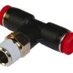 Conector  T  rotable tubo 6 mm rosca 1/4  bsp - Norgren