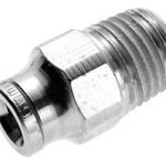 Conector recto tubo 3/8  rosca 1/2  NPT - Norgren