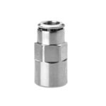 Conector recto 1/8  hembra a tubo 8mm - Camozzi