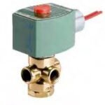 Válvula 3 vías N.C. 1/8  NPT voltaje 120 VCA - Asco