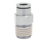 Conector recto tubo 1/2  rosca 3/8  - Norgren