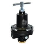 Regulador de presión, 1/2"NPT,  rango de ajuste 5 a 125 psi, Pmax 400 psi, sin manómetro, sin alivio, IMI Norgren.