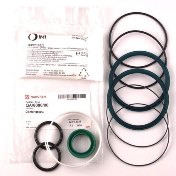 IMI Norgren QA/8080/00 Juego de reparación para cilindro neumatico ISO de 80mm - Piezas