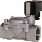 Válvula 2/2 N.C. acero inoxidable 3/4  NPT bobina 120 VAC - Buschjost