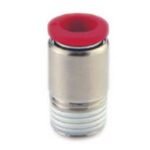 Conector recto rosca 1/4  bsp tubo 8mm hexágono interno - Norgren