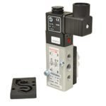 Válvula 3/2 5/2 G1/4 Namur simple solenoide bobina a 220 VCA - Norgren