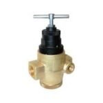 Regulador de presión, 1/2 NPT, con manija T metálica, rango de ajuste 4 a 125 psi, Pmax 400 psi, sin manómetro, sin alivio, IMI Norgren.