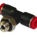 Conector T rotable tubo 6mm rosca 1/8 bspp - Norgren