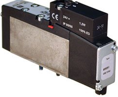 Válvula 5/2 simple solenoide 24 VDC - Norgren
