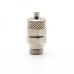 Racor rápido recto macho tubo 6mm conexión G1/8 - Camozzi