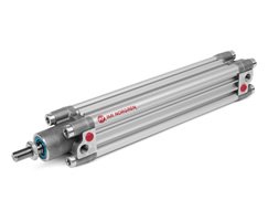 Cilindro ISO 125 x 250mm con rascador especial y extensión de vástago de 10mm - Norgren
