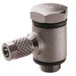 Conector codo 90° push-on rosca M5 a tubo 5mm - Norgren