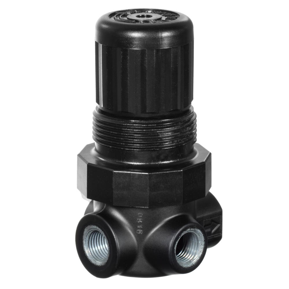 Regulador de presión, 1/4 NPT, rango de ajuste 4 a 125 psi, Pmax 290 psi, sin manómetro, con alivio, Serie 07, IMI Norgren. - Image 2