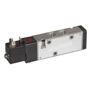 Válvula 5/2 simple solenoide sin bobina, pilotaje externo - Norgren
